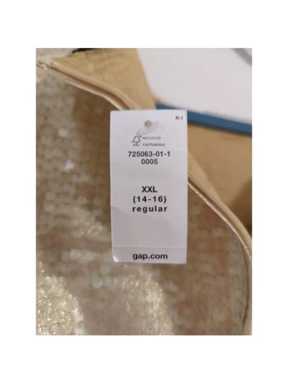 Gap Gold Sequin Shift Dress XXL Regular 14-16 Short Sleeve Back Zip